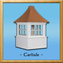 Load image into Gallery viewer, Carlisle Style Cupola 36”w x 65”h