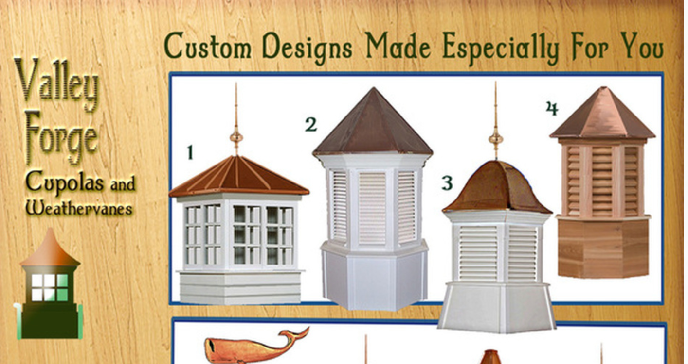 Cupolas for Larger Homes Valley Cupolas