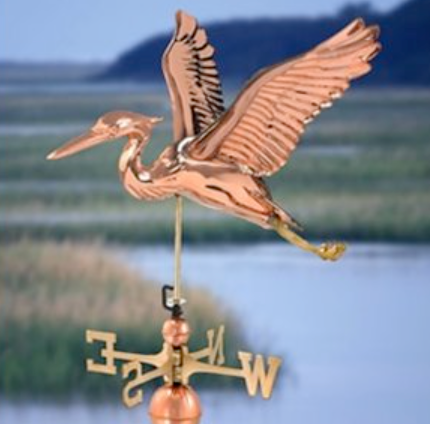 Add motion to your rooftop: Why flying bird weathervanes are timeless