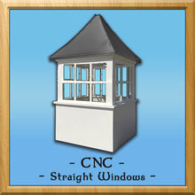Load image into Gallery viewer, CNC Window Style Cupola 48”w x 85”h

