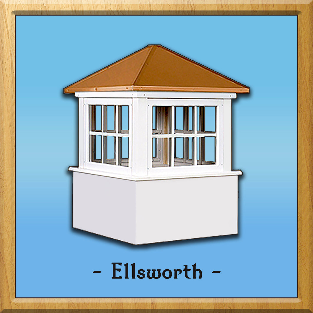 Ellsworth Style Cupola 42”w x 63”h