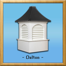 Load image into Gallery viewer, Vinyl Dalton Style Cupola 48&quot;w x 91&quot;h
