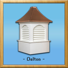 Load image into Gallery viewer, Vinyl Dalton Style Cupola 48&quot;w x 91&quot;h
